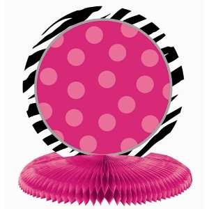  Zebra Party Personalize It Honeycomb Centerpiece Toys 