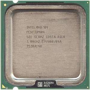  Intel Pentium 4 531 3GHz 800MHz 1MB Socket 775 CPU 