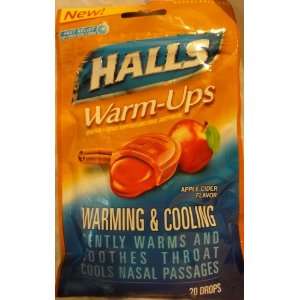  Halls Warm ups Cough Suppressant / Oral Anesthetic 