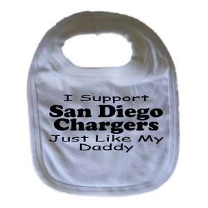  San Diego Chargers Bib Funny Bib Personalized Bib Baby