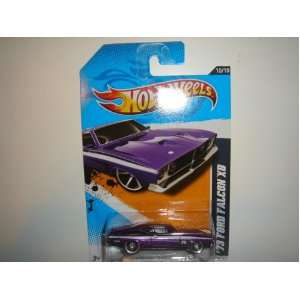 2012 Hot Wheels Muscle Mania   Ford 73 Ford Falcon XB Purple #120/247