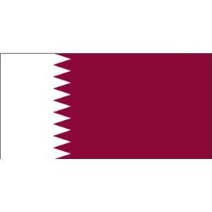  Qatar Flag 4ft x 6ft Nylon   Outdoor 