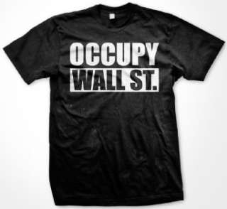 com Occupy Wall Street Mens T shirt, Occupy Wall St. Movement Protest 