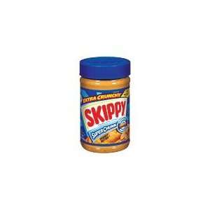 Skippy Super Chunk Peanut Butter 16.3 oz  Grocery 