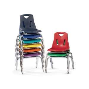  Berries Plastic Chairs W/Chrome Plated Legs   10Inches Ht 