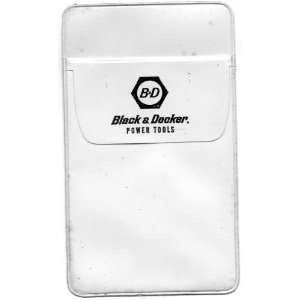 Advertizing Ephemeral Plastic Pocket Protector (Black & Decker Power 