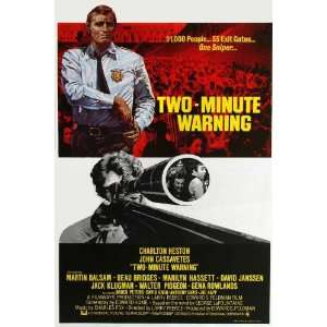 Two Minute Warning Movie Poster (27 x 40 Inches   69cm x 102cm) (1976 