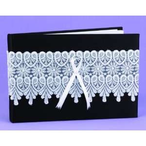  Black Timeless Treas Guest Book, Pers