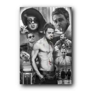   Fight Club Black And White Collage Poster 32610