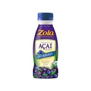 Zola Acai with Blueberry Juice (4x32 Oz)  Grocery 