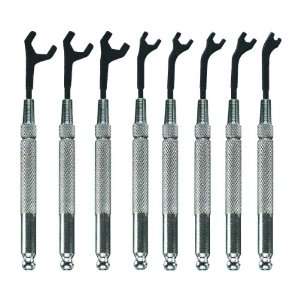 Moody Tools 58 0151 8 Piece Open End Wrench Set  
