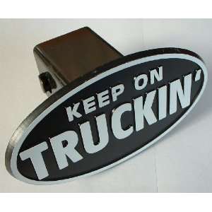   On Truckin Trailer Hitch Cover Receiver Plug for Cars, Trucks, SUVs