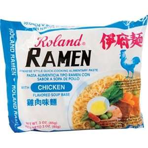 Roland Ramen, With Chicken, 3.0500 Ounce (Pack of 90)  