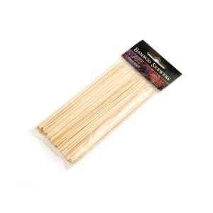  Charcoal Companion 6 inch Bamboo Grilling Kabob Skewers 
