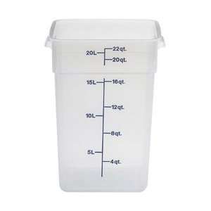   Container, 22 Quart (11 0674) Category Food Storage Square Containers