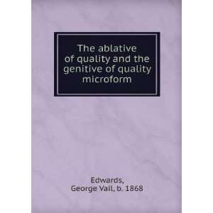  The ablative of quality and the genitive of quality 