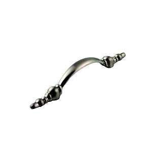  Berenson 0976 1BPN P   Footed Handle, Centers 3, Brushed 