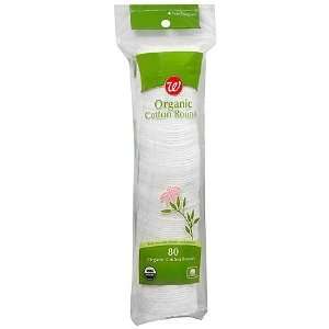  Organic Cotton Rounds, 80 ea Beauty