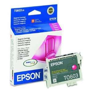 Epson T060320 DURABrite Ink with 450 Page Yield   Magenta 