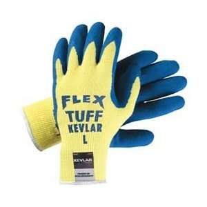  Memphis Ylw/blue Med 1/pr Flex Tuff Kevlar Glove