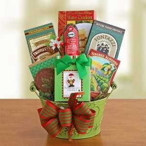 Tastes of the Holidays Gourmet Food Christmas Gift Basket  