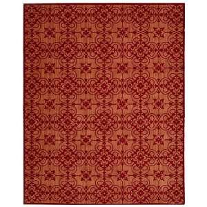   Stark Home Collection Gate 100pct Wool Rug   7 6 x 9 6