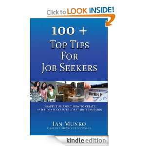 100+ Tips for Job Seekers Ian Munro  Kindle Store