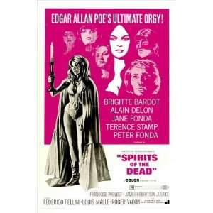  Spirits of the Dead (1968) 27 x 40 Movie Poster Style A 
