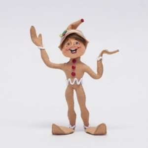  Annalee Doll Christmas Wannabe Gingerbread Man Elf 9 