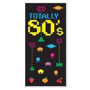  Lets Party By Beistle Company Totally 80s   Door Cover 