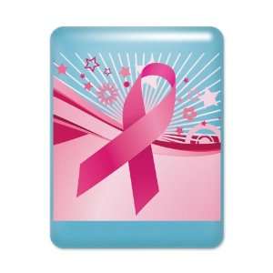  iPad Case Light Blue Cancer Pink Ribbon Waves Everything 