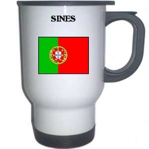  Portugal   SINES White Stainless Steel Mug Everything 