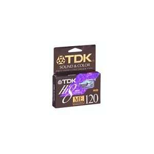  TDK 120 Minute 8MM Metal Evaporated Tape (E6120HMEL 