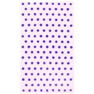  Fufu Dots purple 12323 White/purple 2.8X4.8 Area Rug