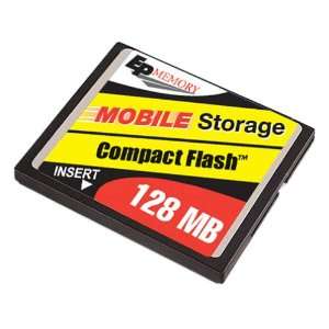   Mobile Storage 128MB Compact Flash CF Card   EPCF/128 Electronics