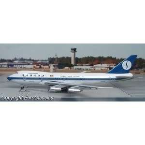  Euroclassics Sabena B 747 129 1400 OO SGB Plane Model 