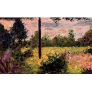 FRAMED oil paintings   Georges Pierre Seurat   24 x 14 