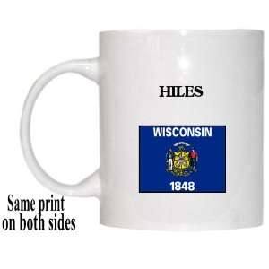  US State Flag   HILES, Wisconsin (WI) Mug 