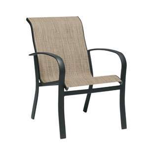  Woodard 2PH401 43 17E Fremont Sling Outdoor Dining Chair 