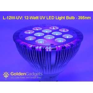  L 12W UV 12 Watt UV LED Light Bulb   395nm