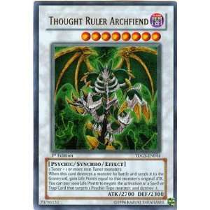   Single Card Thought Ruler Archfiend TDGS EN044 Ult Toys & Games