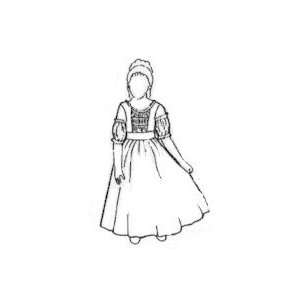  Small Girls 18th Century Gown Pattern 