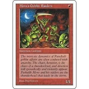 Monss Goblin Raiders Playset of 4 (Magic the Gathering  5th Edition 