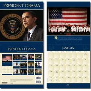  President Obama Wall Calendar 2011