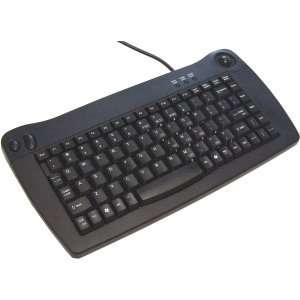   PRTBLE TRACKBALL KB BLCK KEYB. PS/2   88 Keys   Black