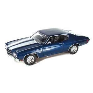  1970 Chevy Chevelle SS454 1/18 Blue Toys & Games