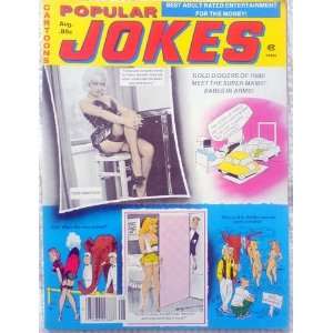 POPULAR JOKES Magazine August 1980 Featuring the Art of 