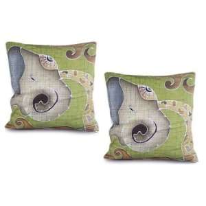  Dreams of Elephants, cushion covers (pair)