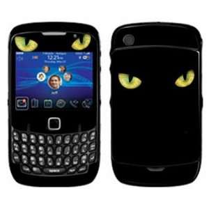  Black Cat Skin for Blackberry Curve 8520 and 8530 Phone 