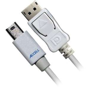  Accell 2m UltraAV Mini DisplayPort to Mini DisplayPort 